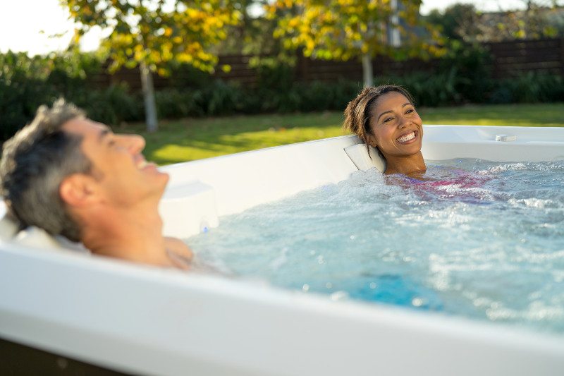 Nothing beats unwinding in a spa and getting hydrotherapy hot tub benefits.